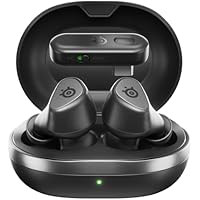 SteelSeries Arctis GameBuds for Xbox - Wireless Gaming Earbuds - 2.4GHz + BT 5.3 - ANC/Transparency - IP55 Water Resistant - 40H Battery - Wireless Charging - Xbox, PC, Switch 2, PS5, Mobile - Black