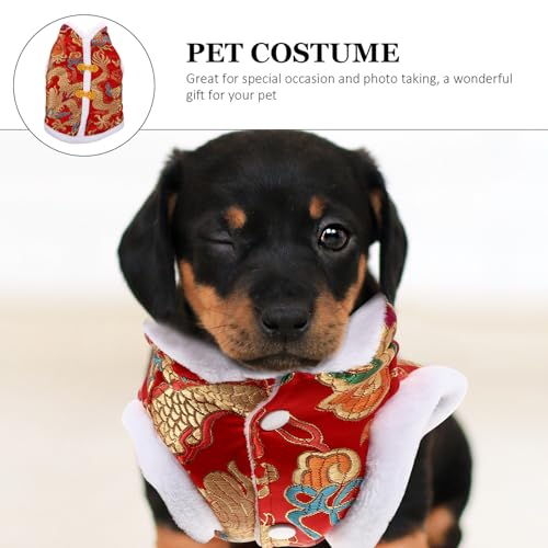 Disfraz para perro DOITOOL estilo Dragón talla L 8-11 lbs miniatura 7