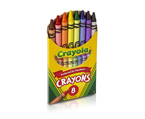 Crayola Classic Color Pack Crayons, Tuck Box, 8 Colors - image 4