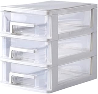 STOBOK Caja de almacenamiento tipo cajón tran...