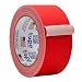 WOD CGT-80 Red Gaffer Tape Low Gloss Finish Film, Residue Free, Non Reflective Gaffer, Better than Duct Tape (Available in Multiple Sizes & Colors): 2 in. X 60 Yards (Pack of 1)