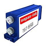  NOPAN-INK - x1 767-8RN/8SB Cartouche Machine à affranchir pour Pitney Bowes DM1000 / DM800 / DM810i / DM825 / DM860i / DM875 / DM900 / DM925