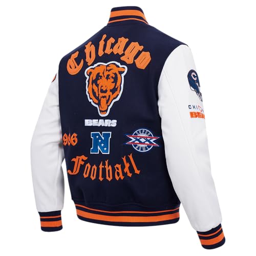 Image of Pro Standard Mens NFL Old English Varsity Jacket