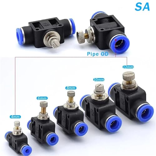 Válvula de control de flujo SA-6 para regular presión de agua con precisión 4