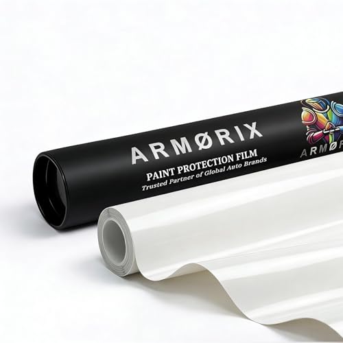Rockrose Ultra Gloss TPU Clear PPF Film for Car Paint Protection 30 in x 50FT Self-Healing, UV Protection, Scratch & Stain Resistant Hydrophobic, Wet Installation, Strong Adhesive, 6.5 mil Thickness