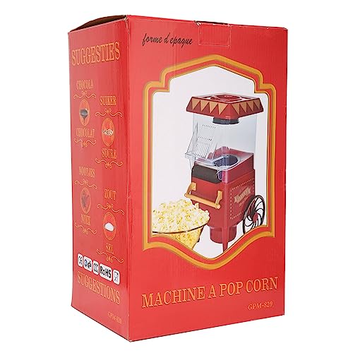 Soobu SOOBUA8G9QMZBVD-12 Popcorn Machine, Retro Automatic Popcorn Maker Popcorn Maker thumb #4