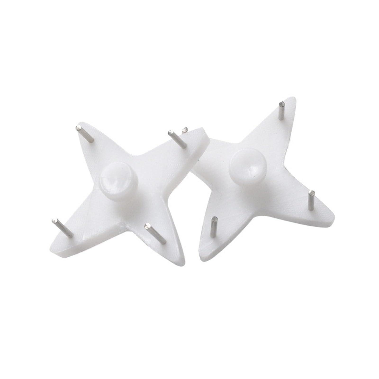 Veethi 20Pcs 20Pc Star-Shape Picture Hanger Mount Photo Clock Painting Photo Wall Hooks Invisibility Nail Fasteners Hanging Hanger Home Decor