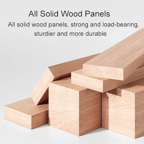 Boîtier de Rangement Mural en Bois pour routeur Wi-FI et Support de câbles pour téléviseur et appareils multimédias 40 cm / 16 Pouces - Solution Gain de Place pour la déc