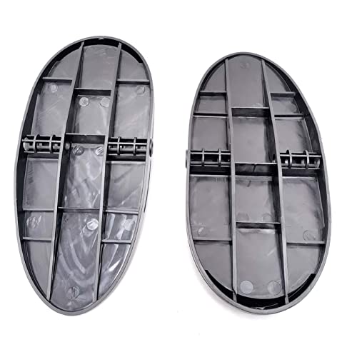 Image of Rowing Machine Foot Pedals Replacement Set of 2, Non-Slip Rower Foot Pedals for Indoor Rower, Replacement Pedals for Rowing Machine, Fitness Equipment Parts, 11.8 x 5.1 Inch