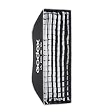 Godox UL-BOX-30*90 長方形ソフトボックス、30x90cm クイックリリースストリップソフトボックス、グリッド付き 折りたたみ式 Bowensマウント付き柔らかい箱 、撮影写真ライトMS200-V MS300-V SK400II-V DP400III-V DP600III-V SL60W SL60IID SL60IIBi SL100D SL100Bi SL150III に対応