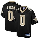 NFL PRO LINE Men's Jordyn Tyson Black New Orleans Saints Team Jersey