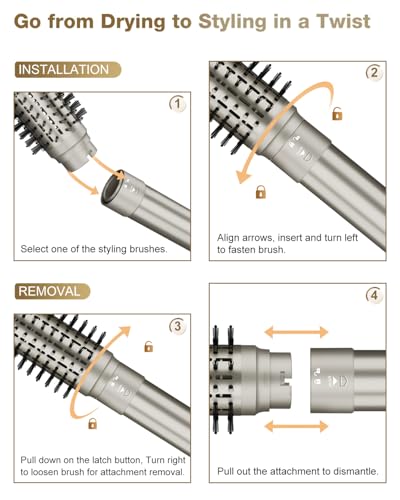 7MAGIC Hair Dryer Brush HB800 の商品画像 8
