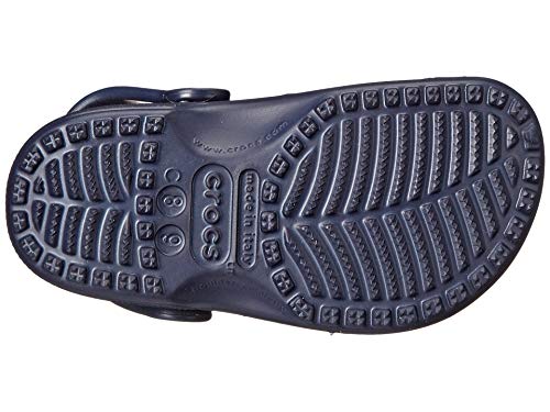 Image of Crocs Kids Unisex Classic Navy Clogs and Mules - C10C11