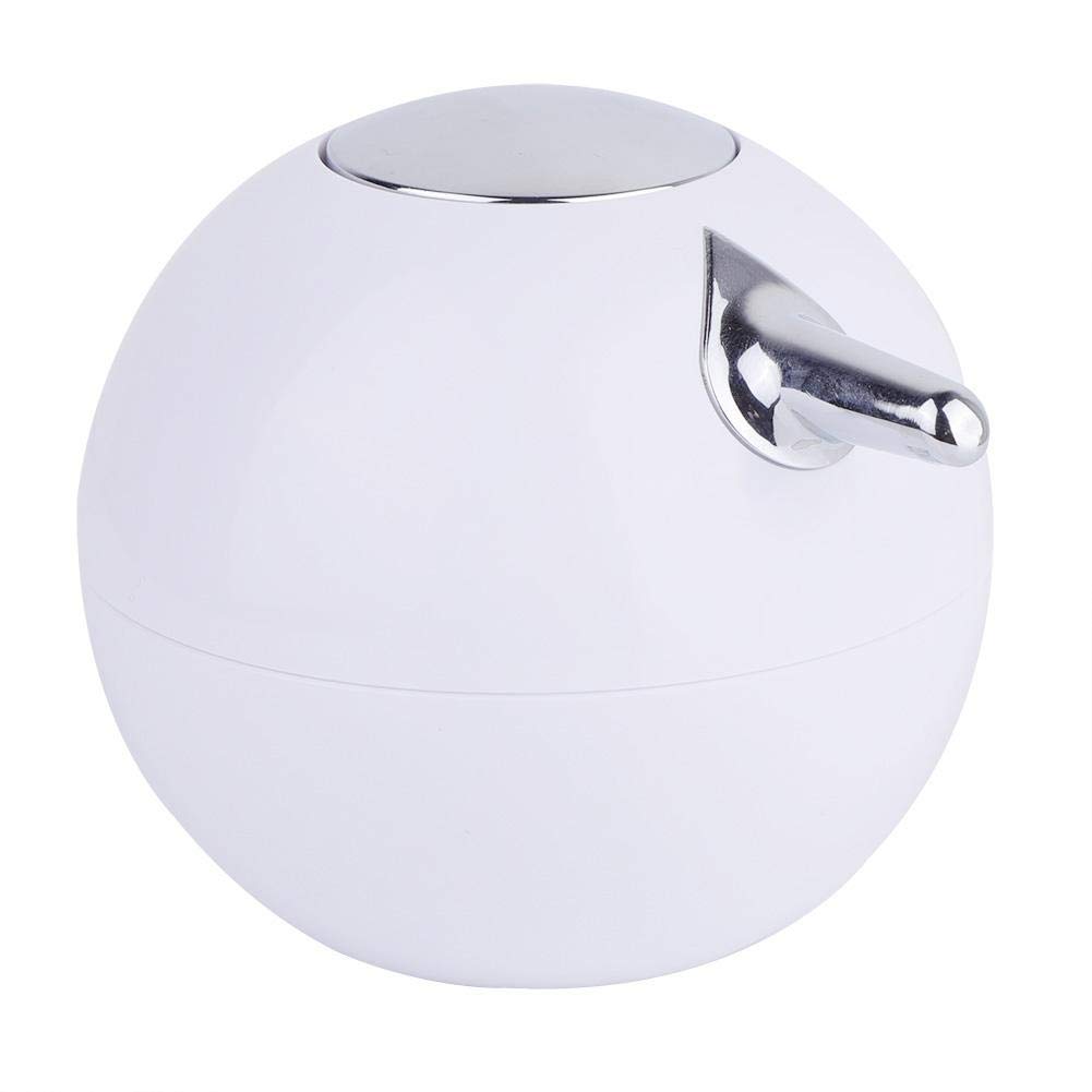 Dispensador de Jabón Líquido Manual, 380 ml, para Cocina o Baño, Blanco, 11,3 x 11,3 x 10,5 cm