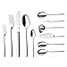 WMF Kult Besteck Set 12 Personen, 66 teilig, 60 Teile mit Servierbesteck, Monobloc-Messer, Cromargan protect poliert, kratzbeständig, spülmaschinenfest