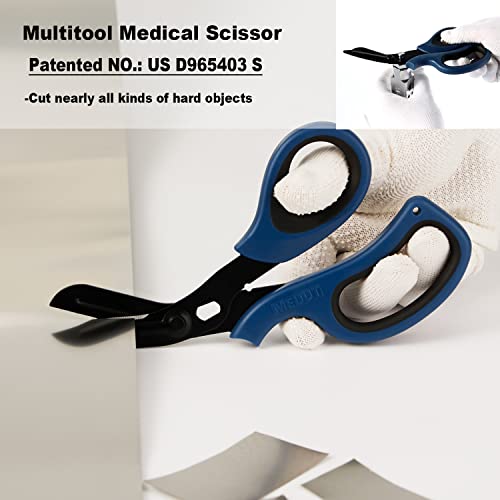 Meuut 2 Pack Trauma Shears Panted Bandage Scissors - Medical Supplies With 8 Inch Heavy Duty Medical Scissors For Emt Workers Nurses #TOP4