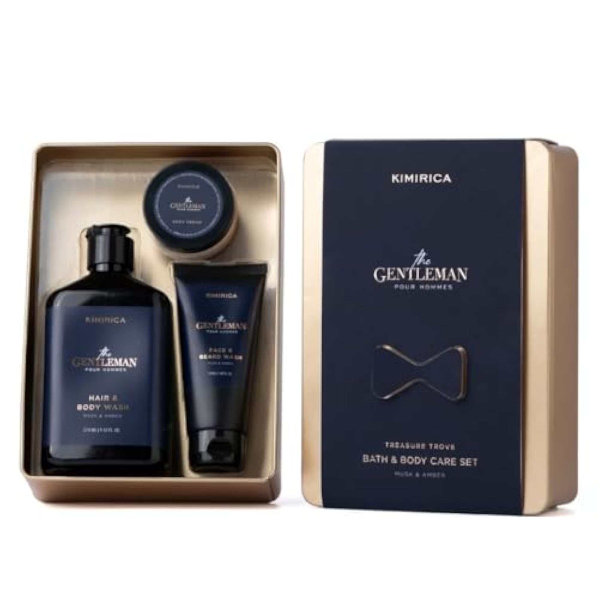 Luxury Bath & Body Gift Set for Men, Pampering Kit