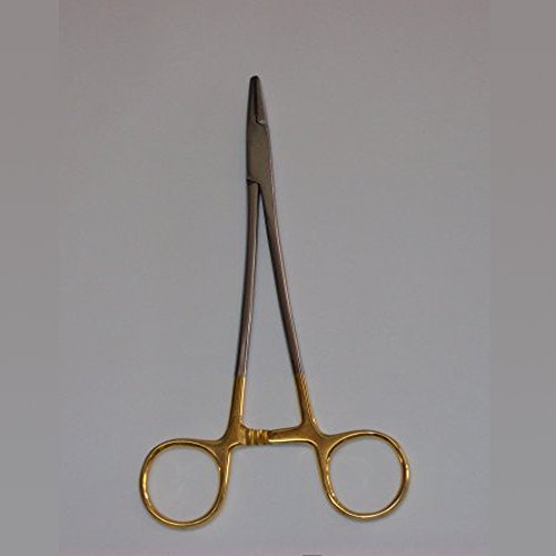 Olsen Needle Holder 16cm German Stainless Steel with Tungsten Carbide Inserts