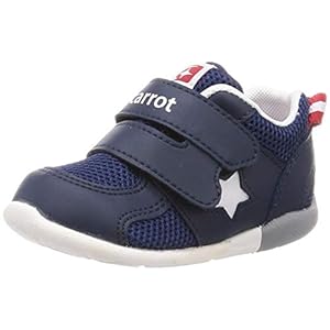 Carrot CR B120 Baby Shoes, Sneakers, Athletic Shoes, Wide, 3E, 4.7 – 5.7 inches (12 – 14.5 cm), For Boys & Girls