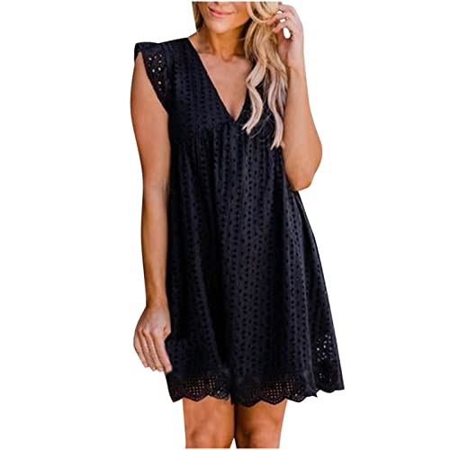 Kleider Damen Festlich Elegant Geschenke für Frauen Schultern Kleider...