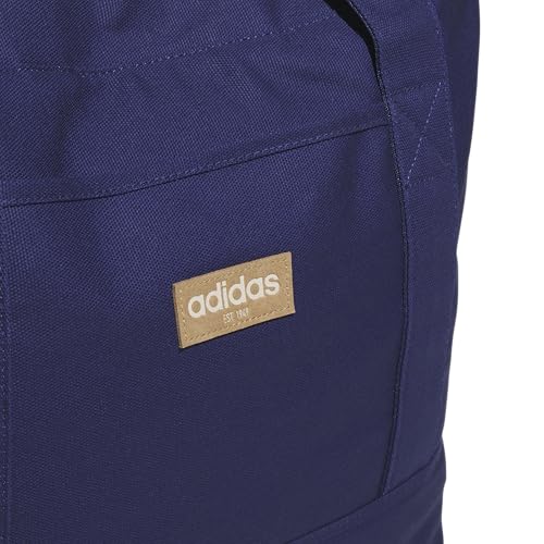 adidas Canvas Court Tote Bag for Women and Men, Dark Blue4