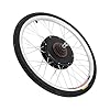 Gqouur Kit de conversion pour vélo électrique 26" 1000 W 48 V jusqu'à 50 km/h - Moteur de roue arrière - Avec volant d'inertie à 7 vitesses et contrôleur et 1 jeu de capteurs d'assistance à la pédale #5