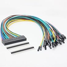 40-Pin GPIO Extension Cable Kit Color-Coded Female Dupont for Raspberry Pi 30cm Length
