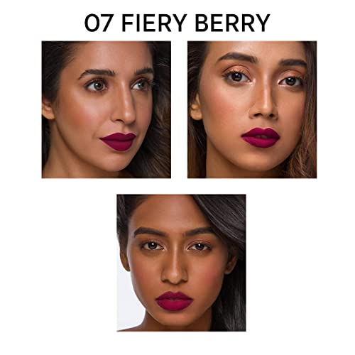 SUGAR Cosmetics - Lipping On The Edge - Matte Lip Liner - 07 Fiery Berry (Marsala) - 1.2 Gms - Smear-Proof, Water Resistant Lip Liner - Lasts Up To 10 Hrs - Image 5