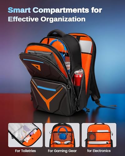 Mochila rígida para laptop gamer 18 pulgadas MATEIN miniatura 3