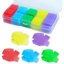 100Pcs Diamond Art Painting Glue Clay Wax,DIY 5D Diamond Art Accessories Tools Supplies Set with Storage Box,Colorful Clay Embroidery Painting Set Cross Stitch DIY Crafts Tool