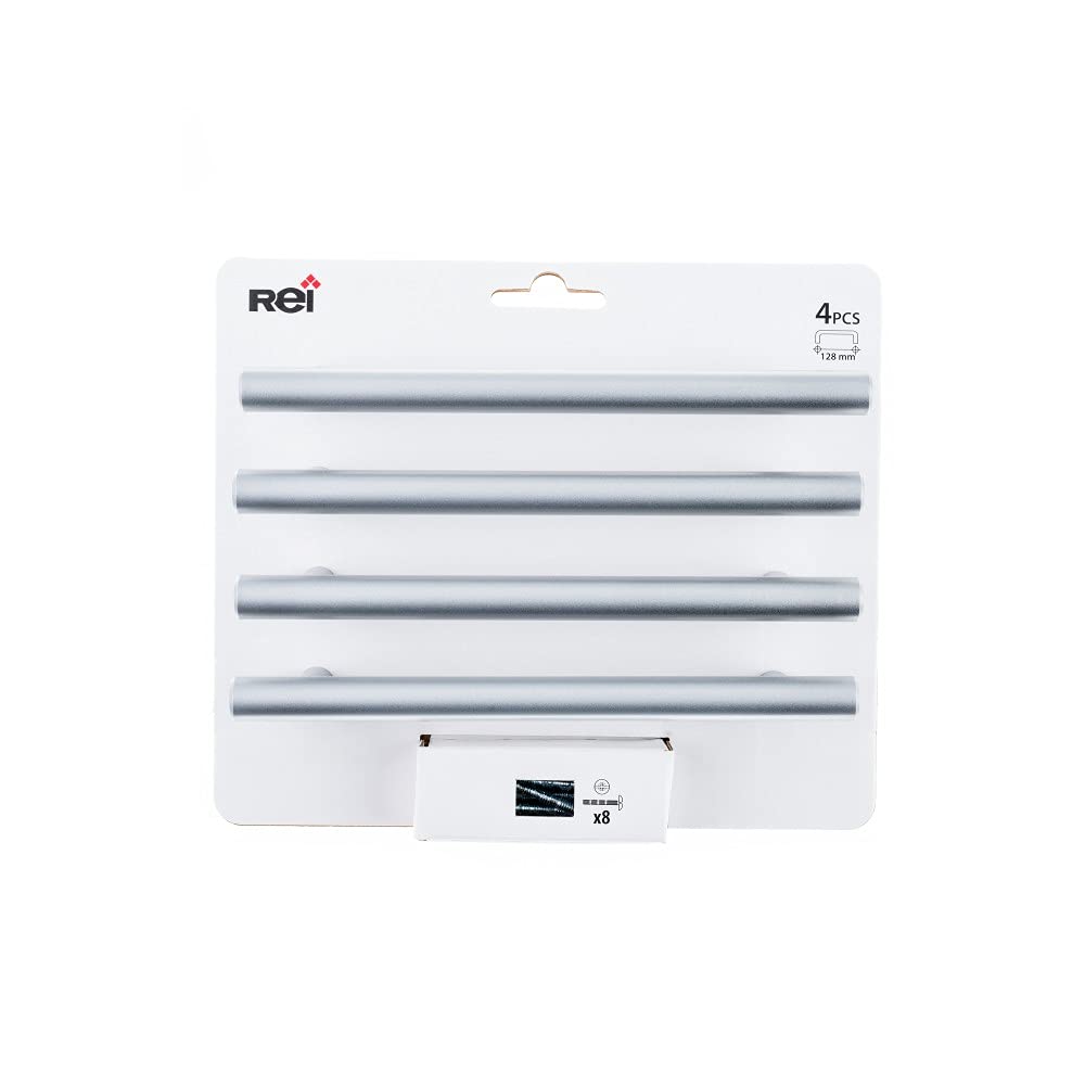 Poignées de meuble 128 mm REI en inox tropicalisé pour haute résistance