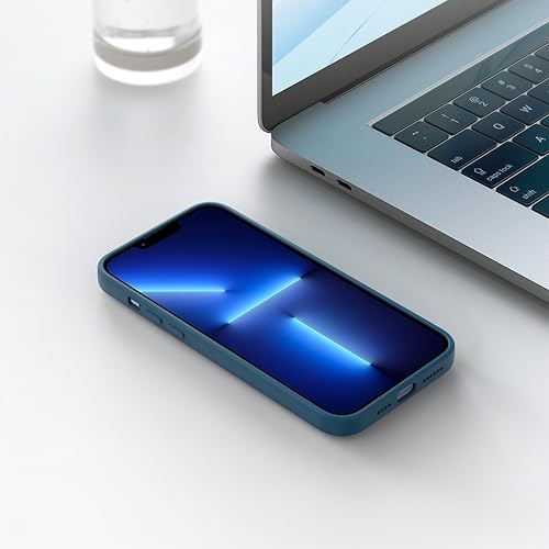 Image of for iPhone 12 Pro Max Case Dark Blue, Scratch Resistant with Soft Touch, Slim Thin Phone Cover for iPhone 12 Pro Max 6.7 inch