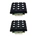 SazkJere 2PCS 12 Keys Matrix Keypad 12 Keyboard Module 3x4 Buttons External Keypad Board with Pin Header (Welded)