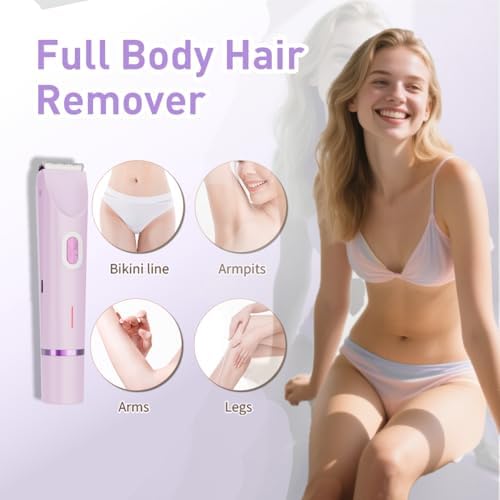 Bikini Trimmer for Women,2-in-1 Electric Razors for — detail view