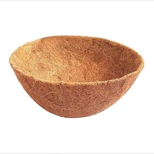 IRCKONCI Kokosfaser-Einsatz für Pflanzgefäße