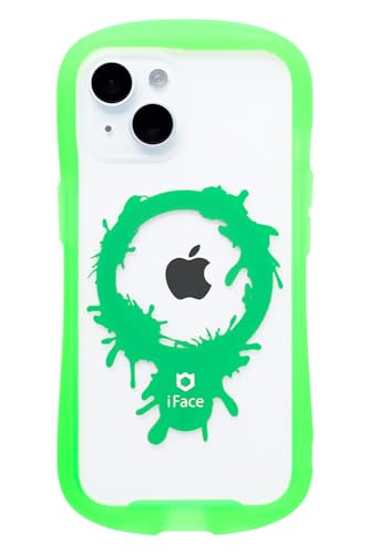 iFace Reflection Neo Magnetic iPhone 15 ケース MagSafe 対応 クリア 強化ガラス (クリアグリーン/ペイント)【アイフェイス アイフォン15 用 iphone15 用 カバー マグセーフ 耐衝撃 透明 ストラ