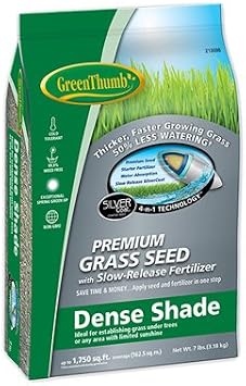 DLF GREUN185 Green Thumb 7 lb N Shade Seed