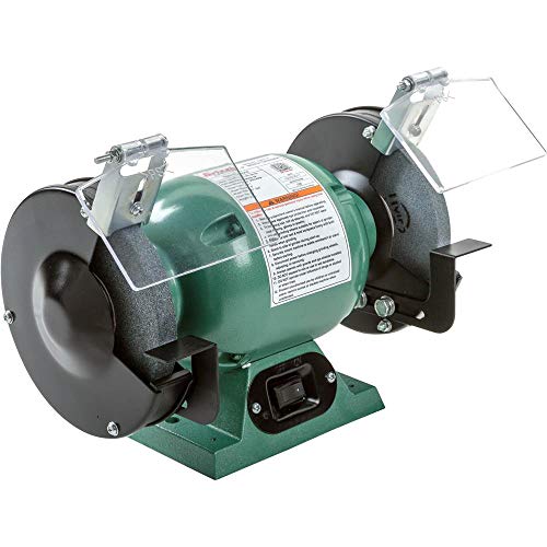 Grizzly Industrial G9717 - 6" Bench Grinder W/ 1/2" Arbor #TOP1