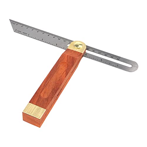 My Mironey 9" T-Bevel Sliding Angle Ruler Protractor Multi Angle Adjustable Gauge Measurement Tool Hardwood Handle With Metric & Imperial Marks #TOP22