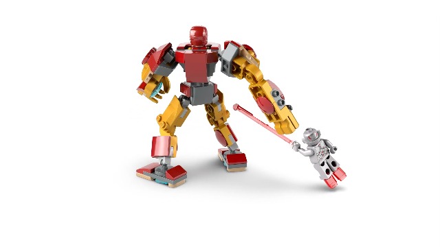 Amazon.com: LEGO Marvel Iron Man Mech vs. Ultron Building Toy Set