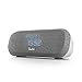Teufel Radio ONE HiFi-Wecker - Bluetooth Lautsprecher mit DAB+/FM-Radio, Weck-Funktionen, Sleeptimer - Light Gray