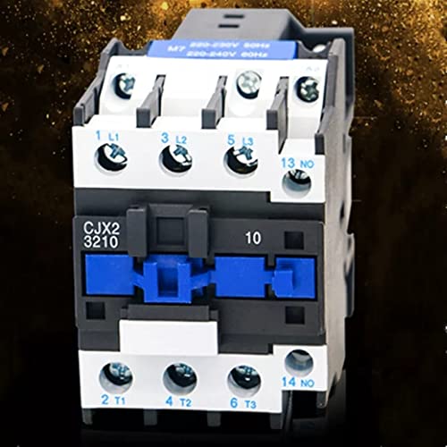 Contacteur magnétique CJX2-3210 interrupteur triphasé anti-arc sur Rail DIN - 2