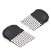 Crinkle Cutter and French Fry Slicer By Guardians Salad Chopping Knife and Vegetable Steel Blade Cutting Tool ,Set of 2