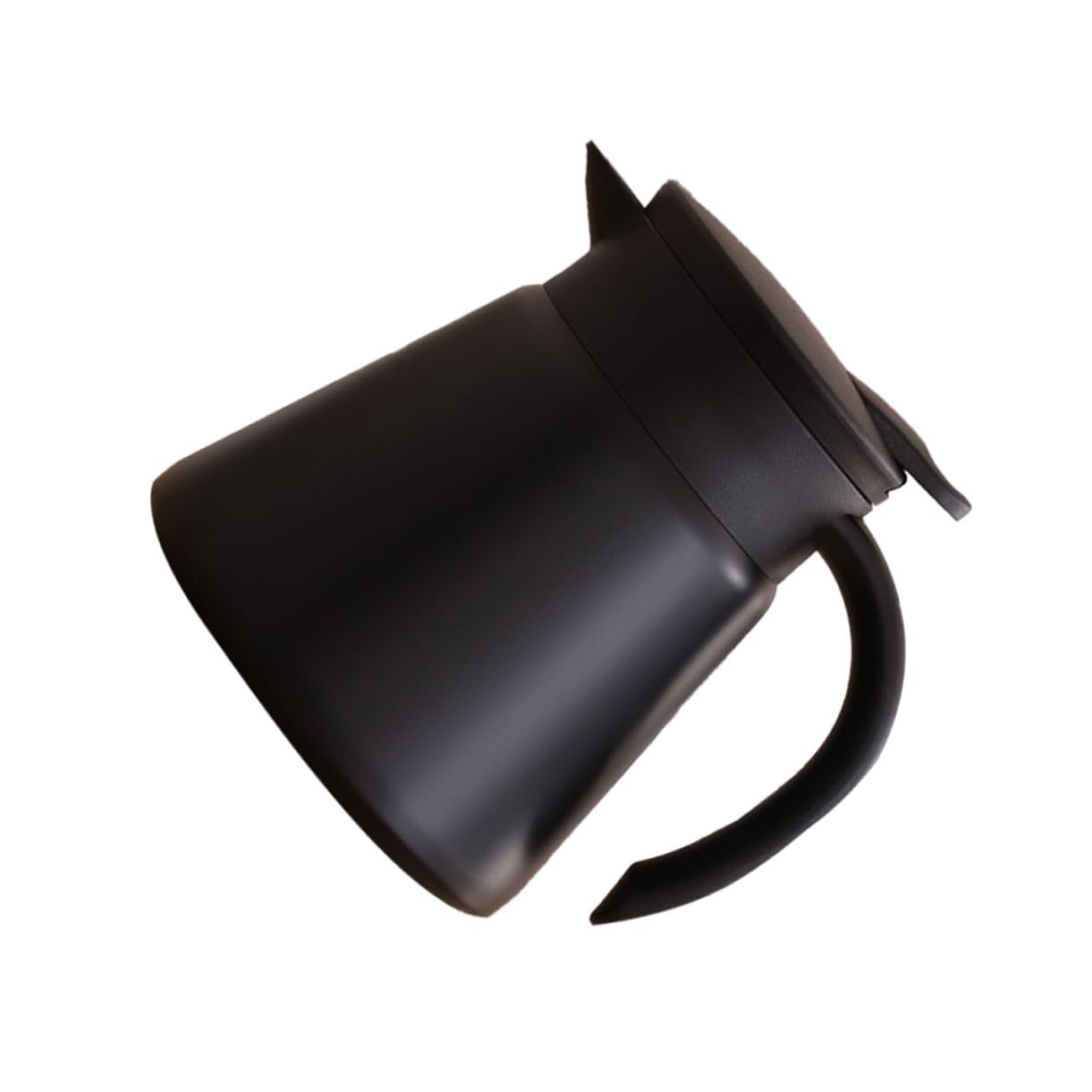 Botella Térmica de Acero Inoxidable de Termo Aislante de Doble Capa con Sistema Antigoteo para Oficina Hogar y Viajes Color Negro