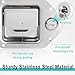 UVTQSSP 2 Pack Truck Tool Box Latch Lock Stainless Steel Tool Box Locks with Keys Truck Bed Toolboxes Truck Tool Box Lock Replacement for Truck Trailer RV Campers 4.3'' x 3.3'' Sturdy Rust-Proof