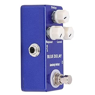Versatility: This effect pedal is designed to enhance your guitar experience with rich blue delay effects suitable for various music genres Adjustable Settings: The knob allows you to mix the delayed with your guitar while the delay and repeat knobs ...