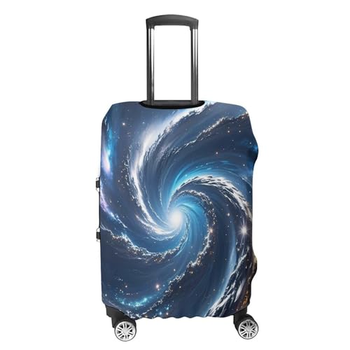Cosmic Galaxy Luggage Cover, Elastic Luggage Protector Fits 19-32in Suitcases, Washable & Anti-Scratch Suitcase Cover for Men Women L4
