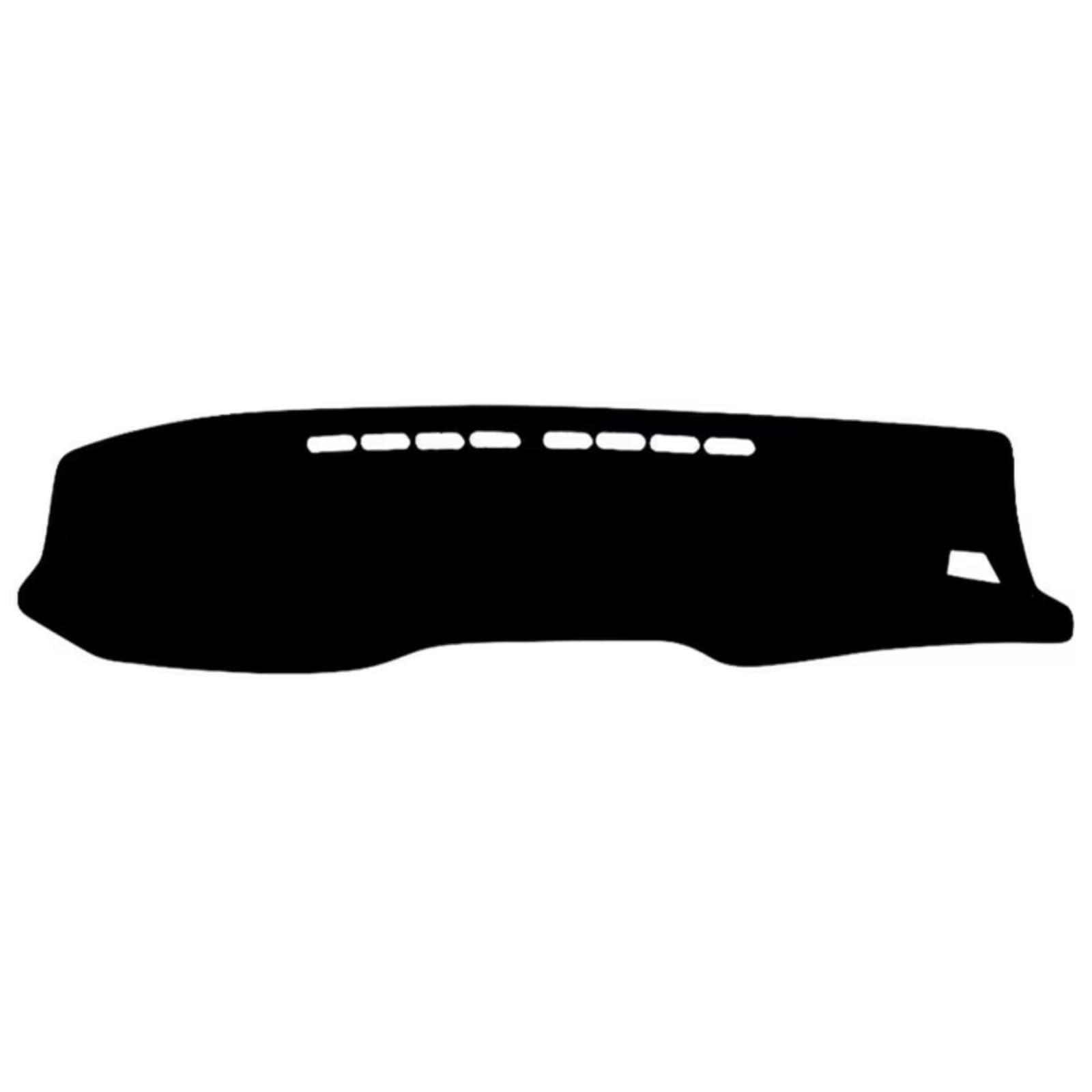 UQSENEUX Fit for Toyota Hilux 2015-2019,Car Dashboard Cover,Anti-Glare Dash Mat Dashboard Cover,Car Accessories(Black Trim)