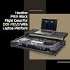 Headliner Pitch Black Flight Case Compatible with Pioneer DJ DDJ-REV5 Controller with Laptop Platform - Custom Fit DJ Controller Case, Rugged Design, Stackable Ball Corners - Ideal for DJs On the Go