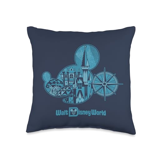 Coussin Mickey Mouse idée cadeau Walt Disney World multicolore - 2